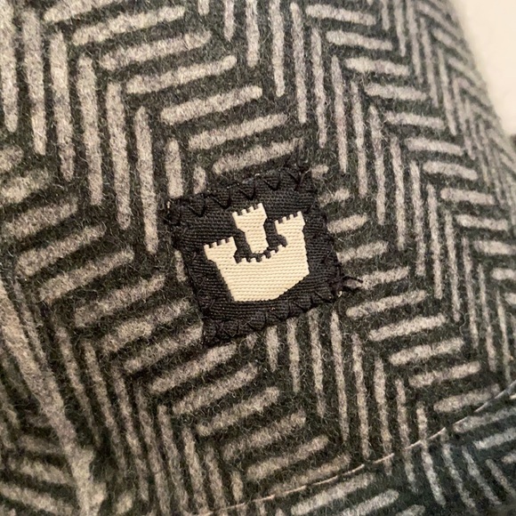 Goorin Bros | Wool Blend Herringbone Fedora Unstructured Hat Grey/Gray (M 7 1/8) - Picture 7 of 12